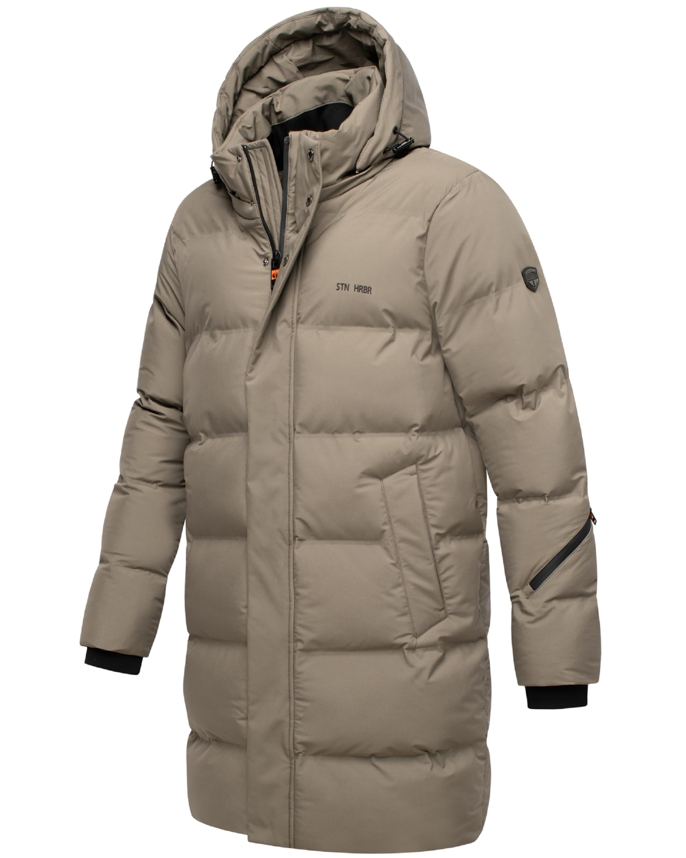 STONE HARBOUR Зимнее пальто 'Thadeek XX' в Коричневый