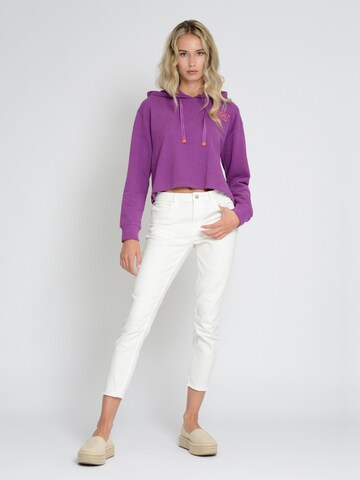NASSAU Beach Club Sweatshirt in Lila