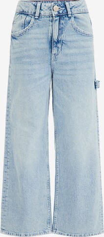 WE Fashion Wide leg Jeans 'Ridge' in Blue: front