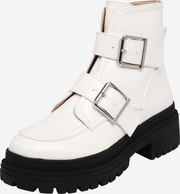 Boots 'Ela' di ABOUT YOU in bianco: frontale