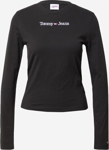 TOMMY HILFIGER T-shirt i svart: framsida