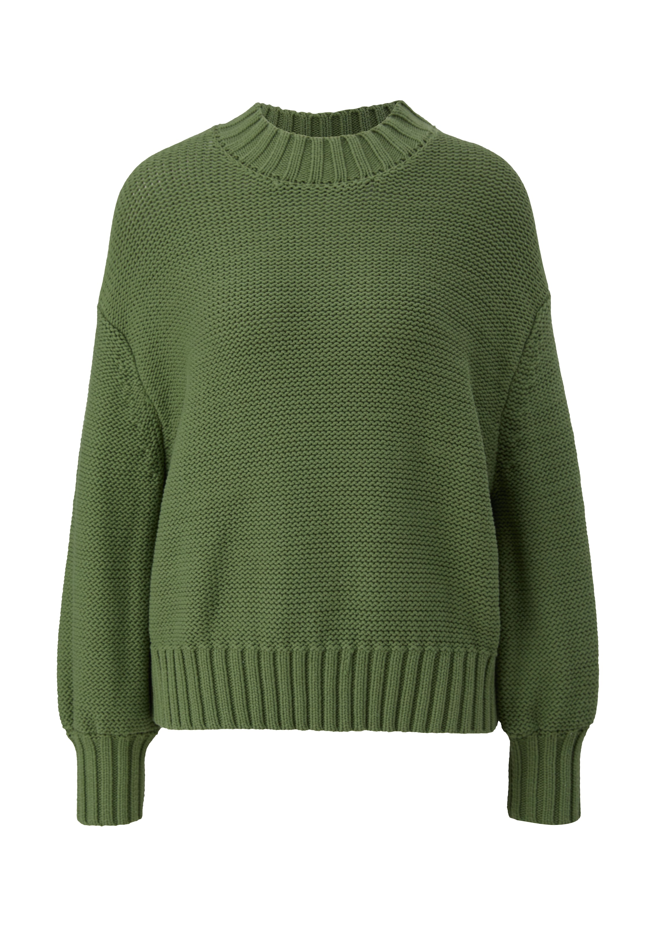s.Oliver Oversizepullover in Grün: Vorderseite