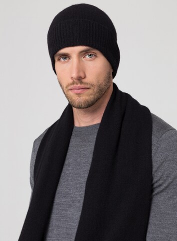 Style Republic Kaschmirmütze in Schwarz: Vorderseite