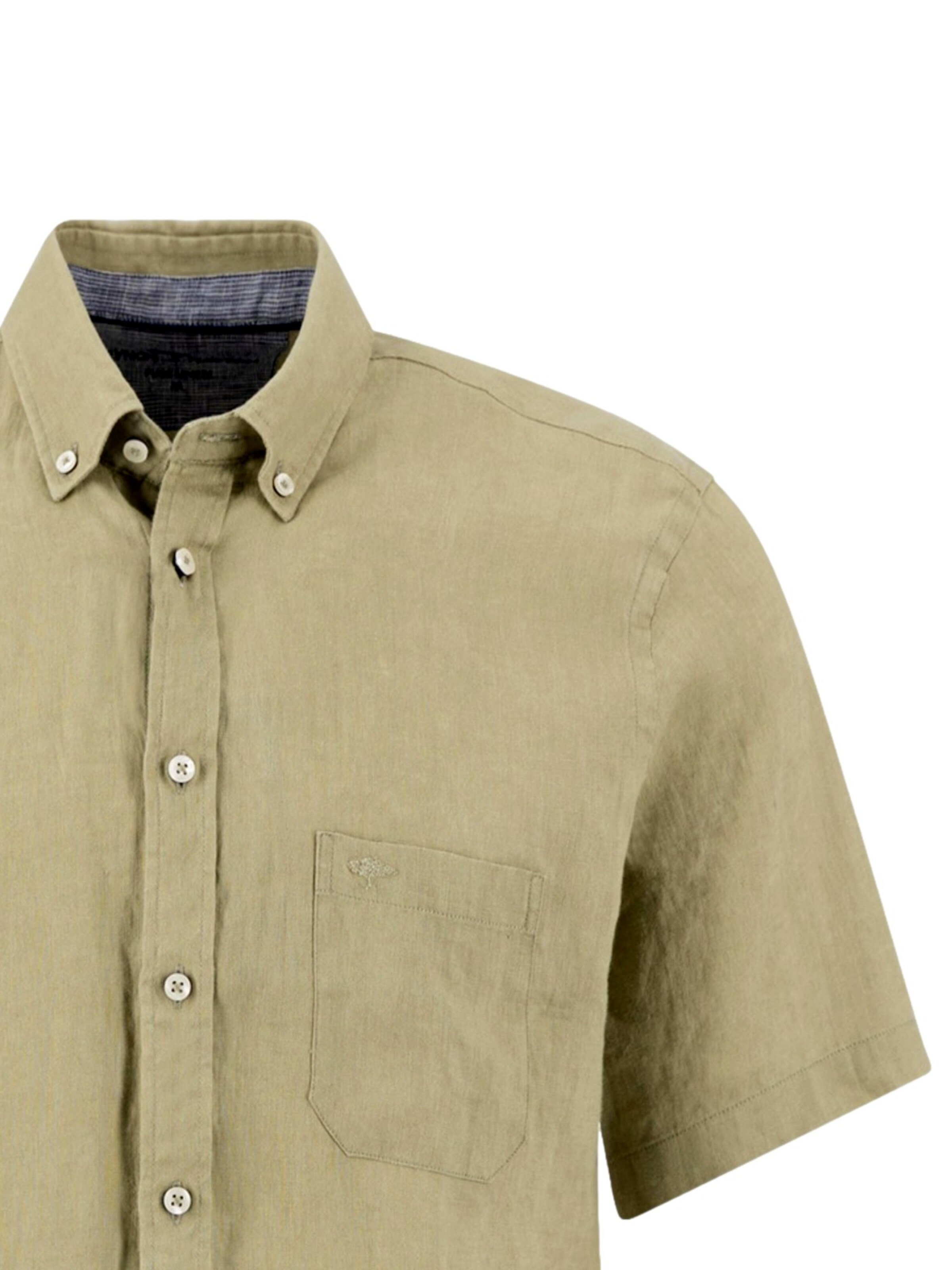 FYNCH-HATTON Regular fit Overhemd in Groen