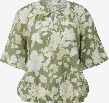 s.Oliver Blouse in Green: front