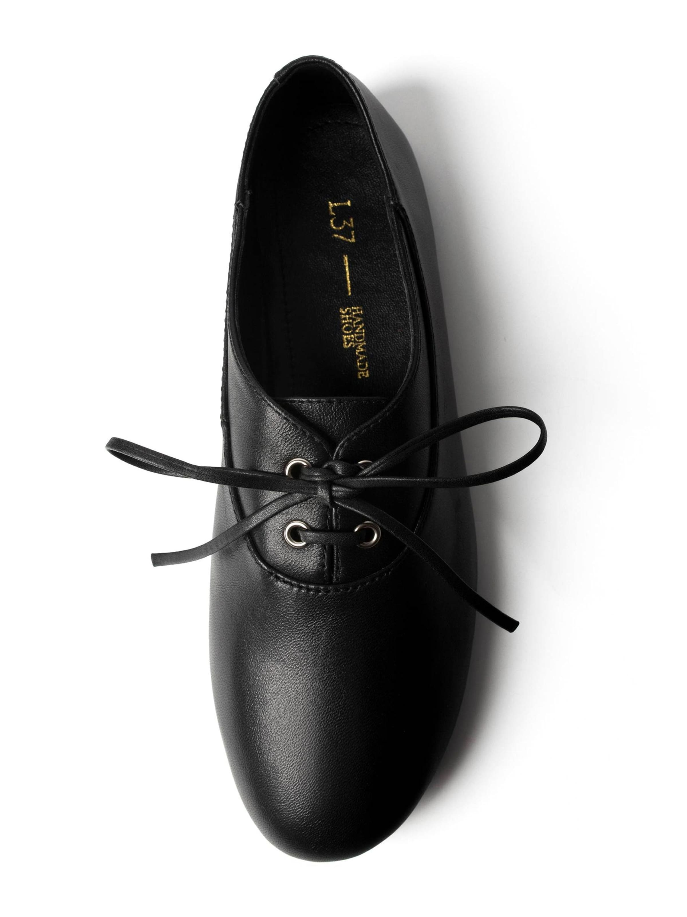 L37 HANDMADE SHOES Lace-up shoe 'A SLOW DANCE AWAY' in Black