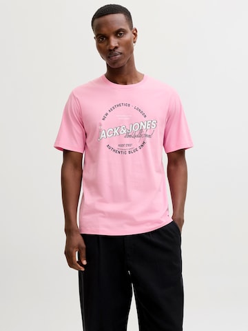 JACK & JONES - Camiseta en rosa: frente