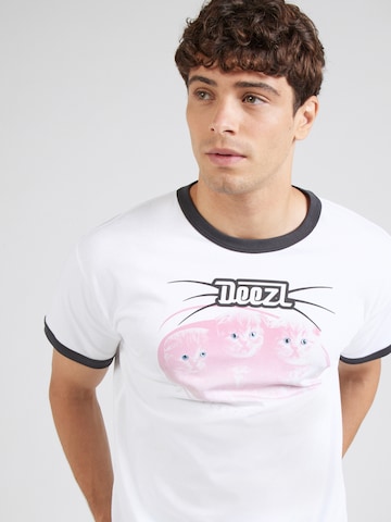 balts DIESEL T-Krekls