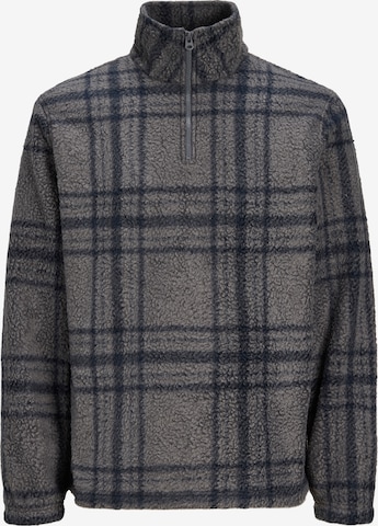 pelēks JACK & JONES Džemperis 'JORSEBASTIAN': no priekšpuses