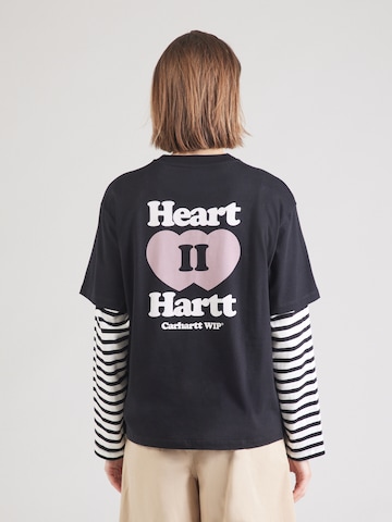 Carhartt WIP Shirts 'Heart II Hartt' i sort: forside