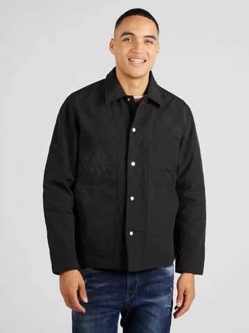 NORSE PROJECTSPrijelazna jakna 'Pelle' - crna boja: prednji dio