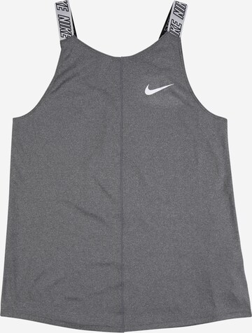 NIKE Sporttop in Grijs: voorkant