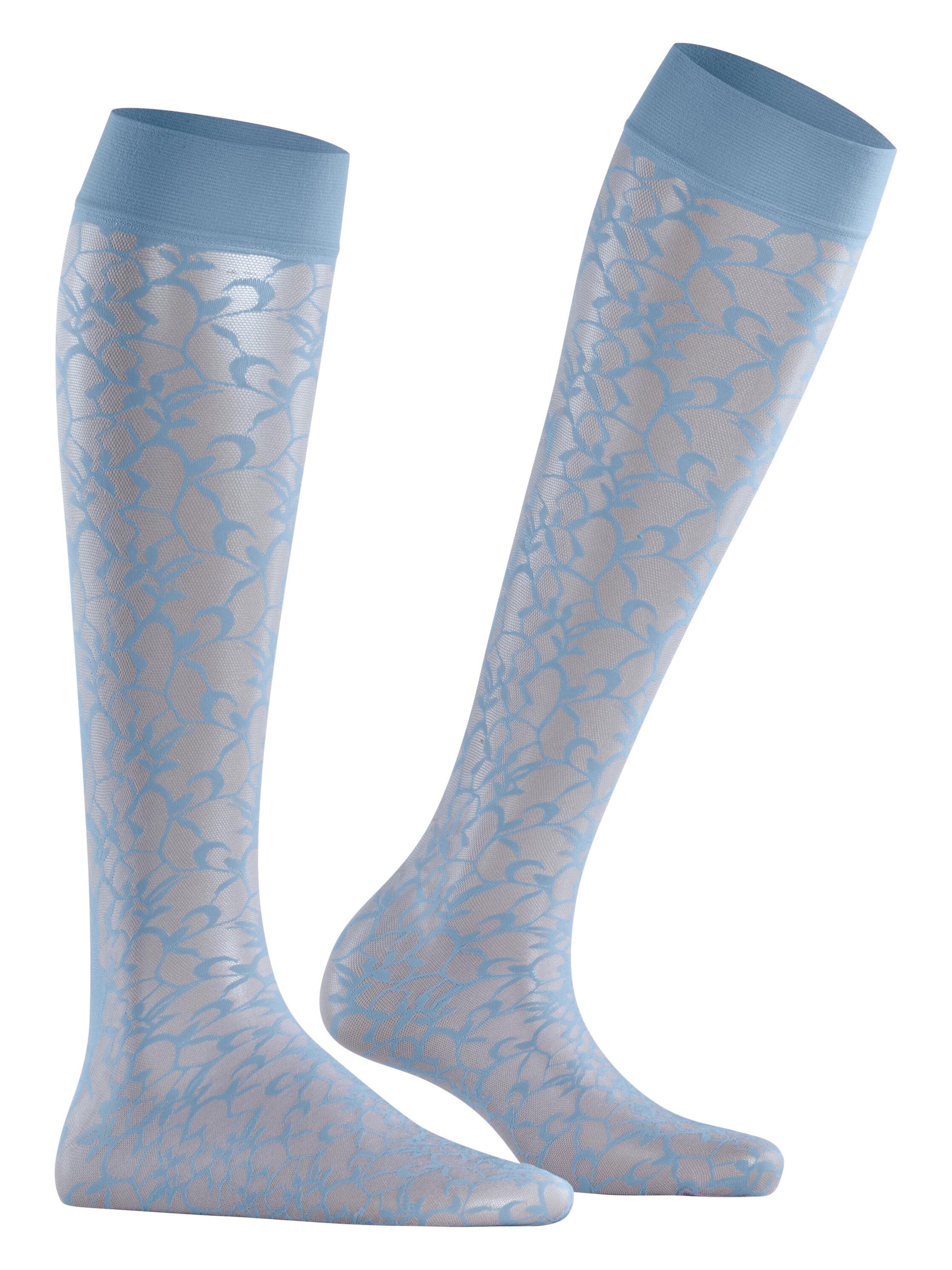 FALKE Overknee Strümpfe 'Soft Spell'‌‌‌‌‌‌‌‌‌‌ in Blau