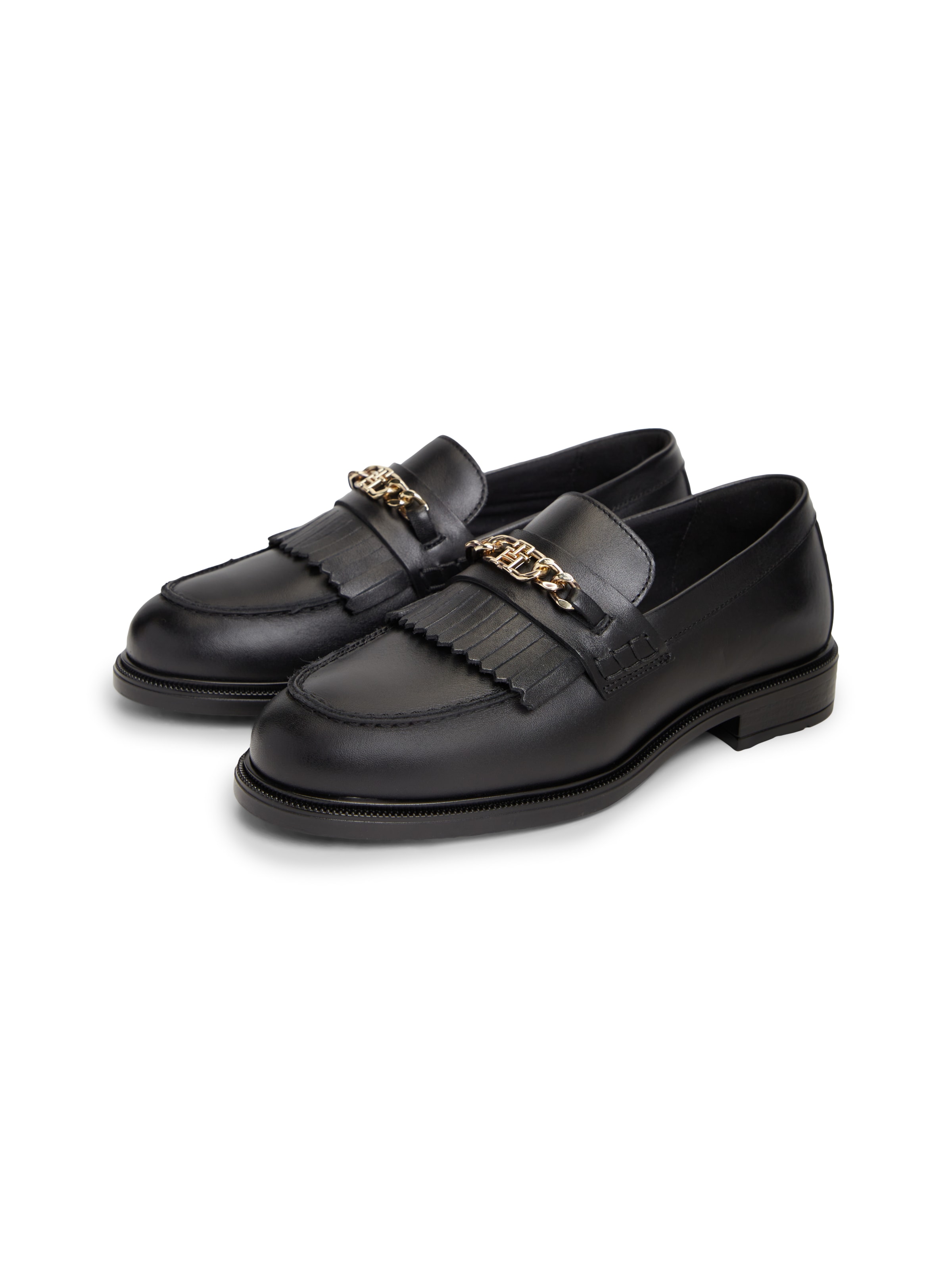 juoda TOMMY HILFIGER Loaferai