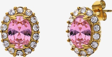 Lucardi Earrings in Gold: front