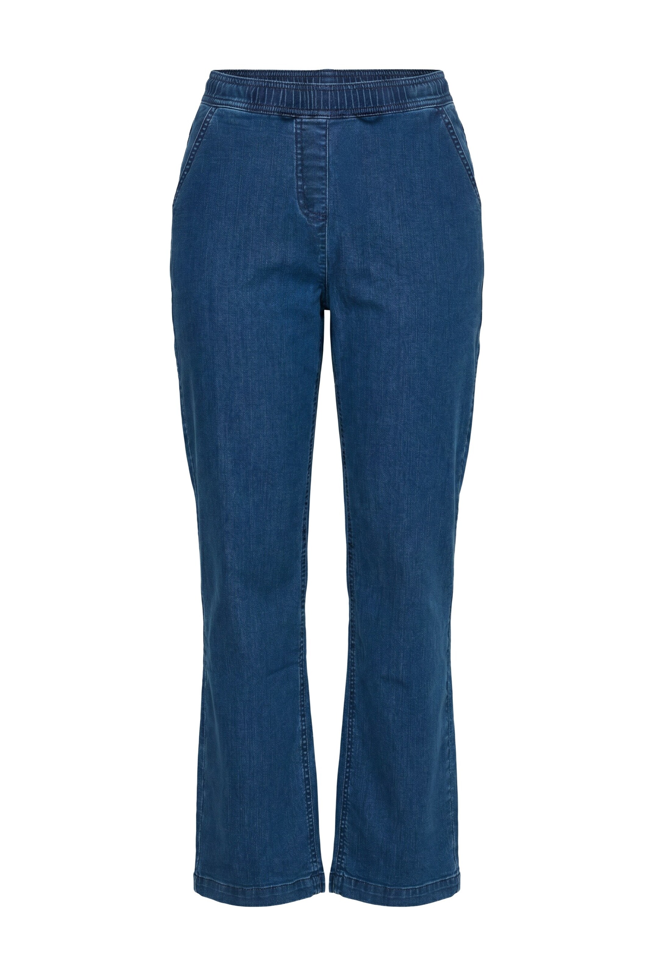 Ulla Popken Pants in 42/Regular in Blue denim, Item view
