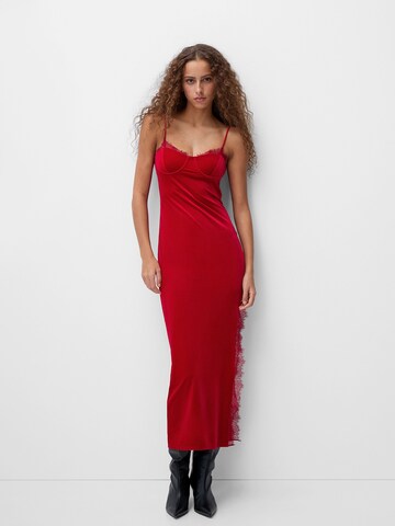 Robe Bershka en rouge : devant