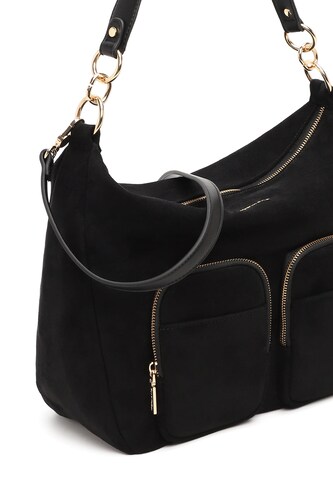 Borsa a sacco 'Manja' di Tamaris in nero