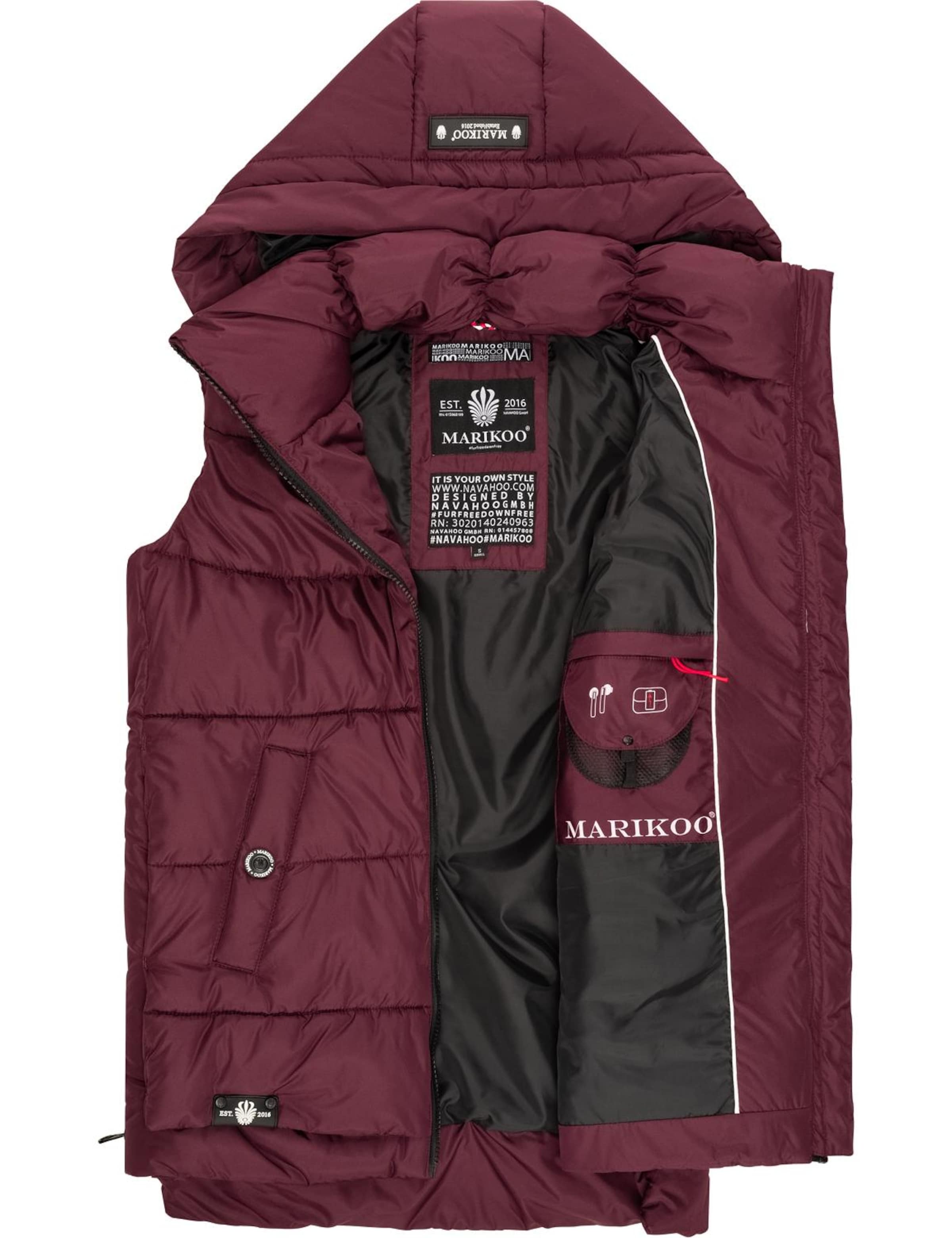 MARIKOO Vest 'Zarinaa' in Red