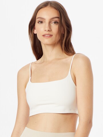 GUESS Sporttop 'ALYSHA' in Beige: voorkant