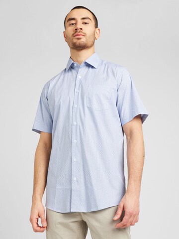 Jack's - Ajuste regular Camisa en azul: frente