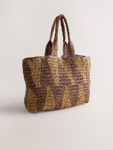 Next Пляжная сумка в Бежевый