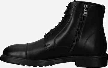 GEOX Lace-Up Boots in Black