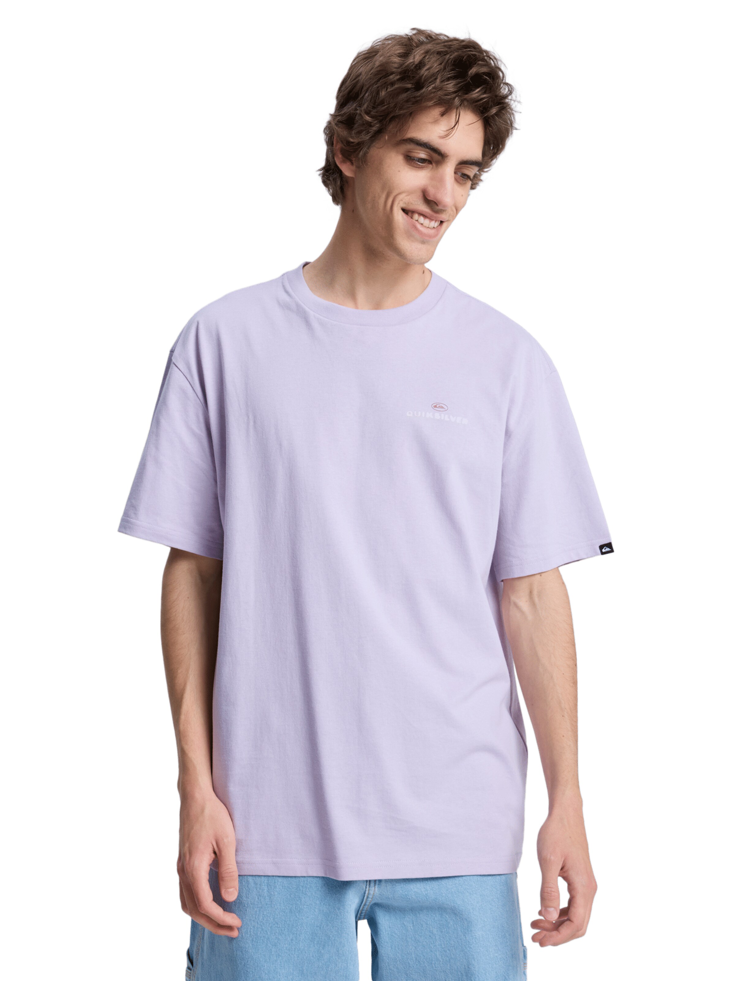 QUIKSILVER T-Shirt in Lila: Vorderseite