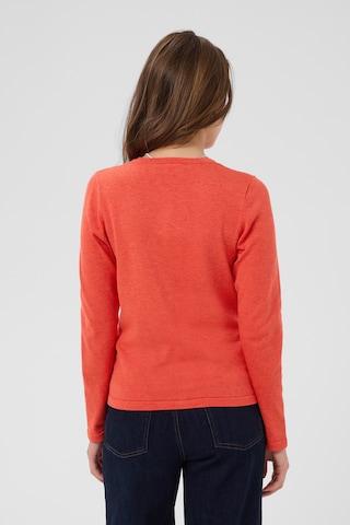 SAINT TROPEZ Knit cardigan 'MilaSZ' in Orange