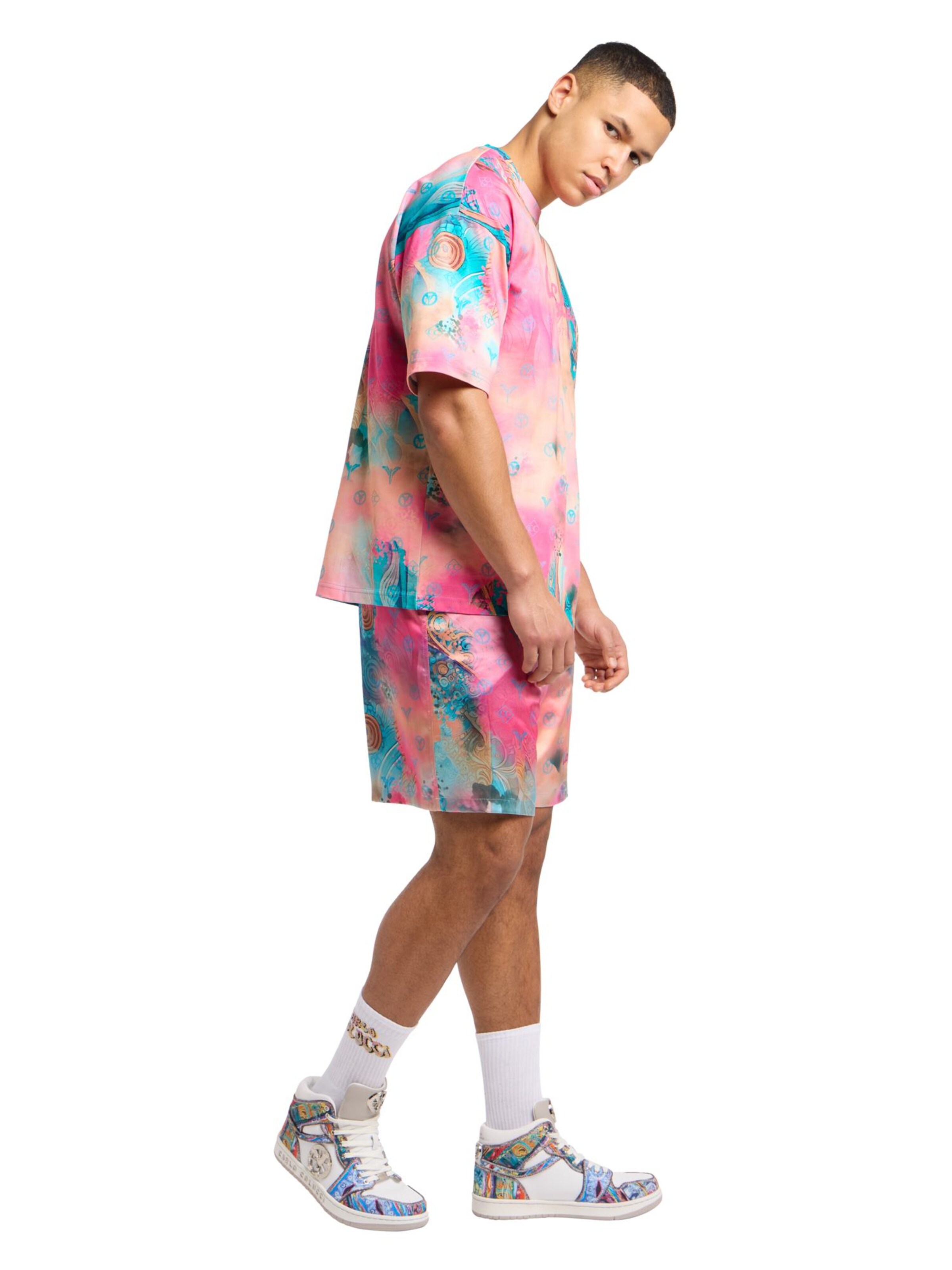 Carlo Colucci Loose fit Pants 'Einackerer' in Pink