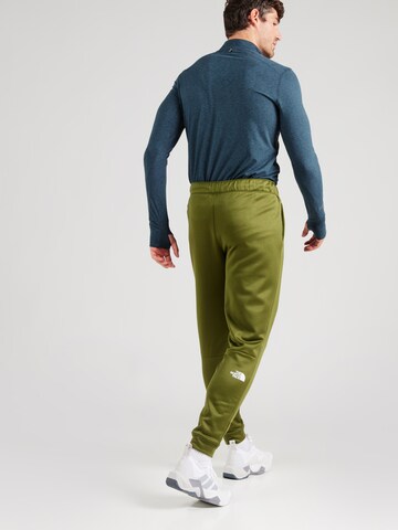 THE NORTH FACE Ozke Outdoor hlače 'REAXION' | zelena barva
