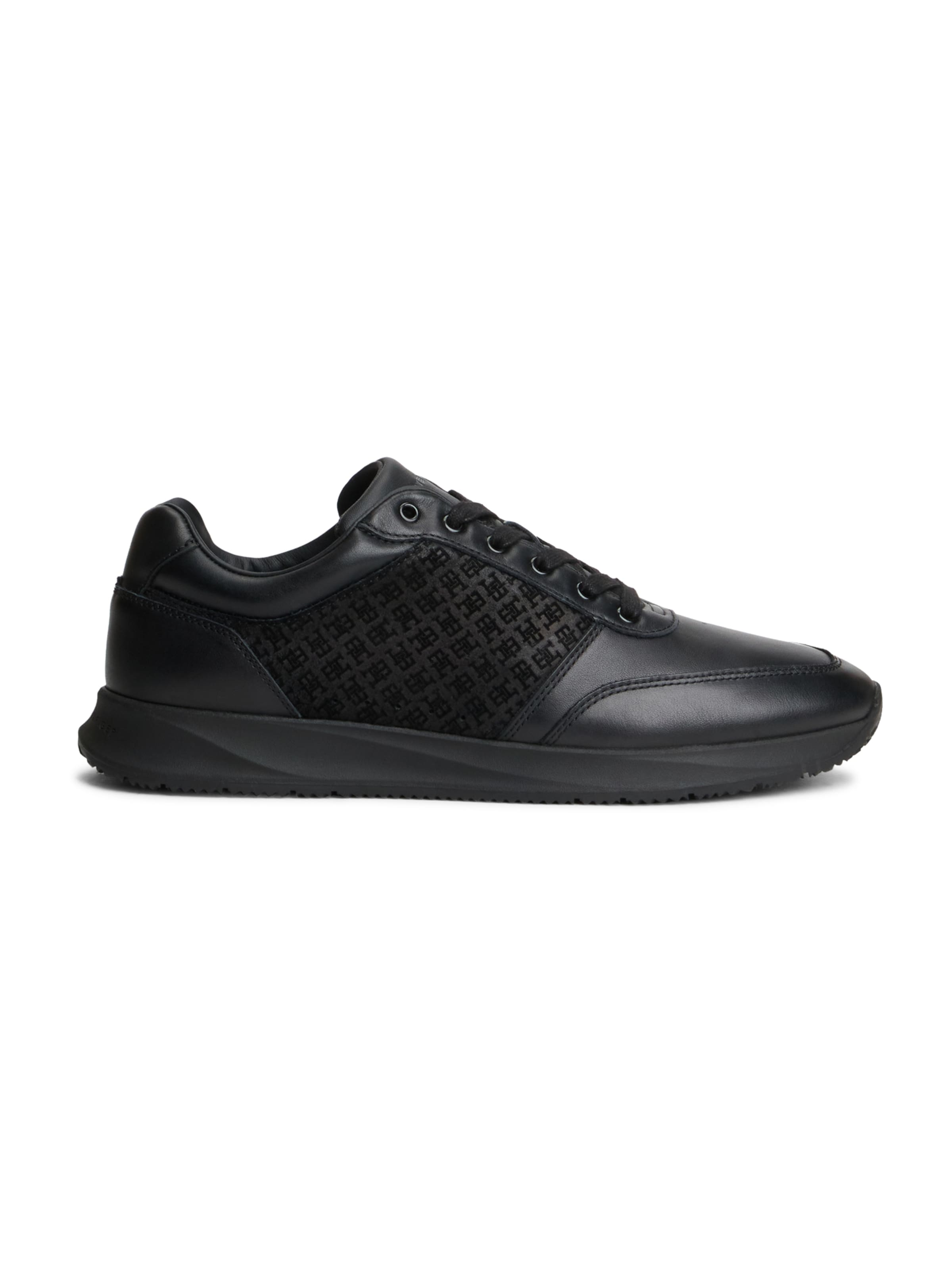 TOMMY HILFIGER - Zapatillas deportivas bajas 'ELEVATED TH MONO MIX RUNNER' en negro