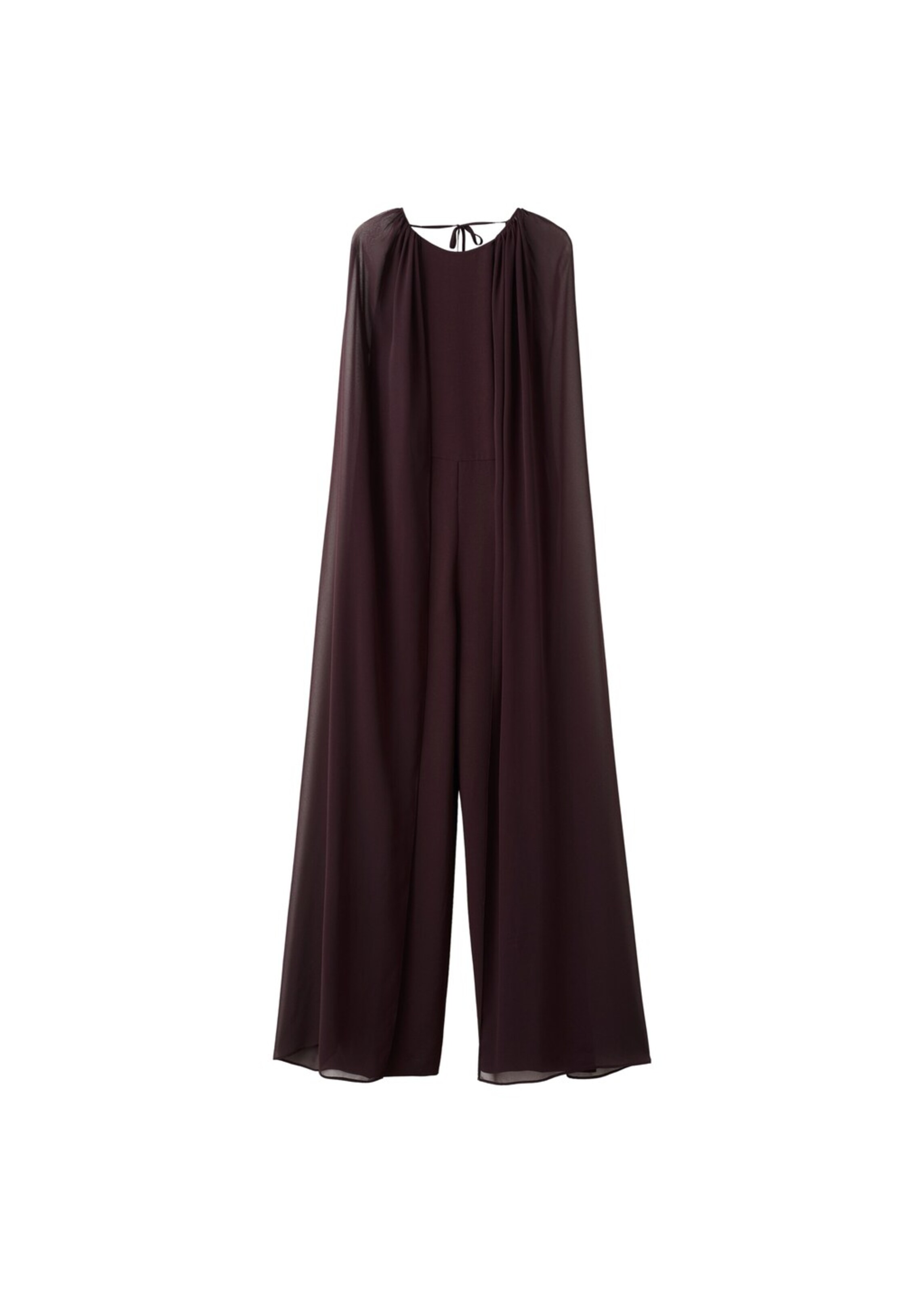 MANGO Jumpsuit 'Faby-a' in Brown: front