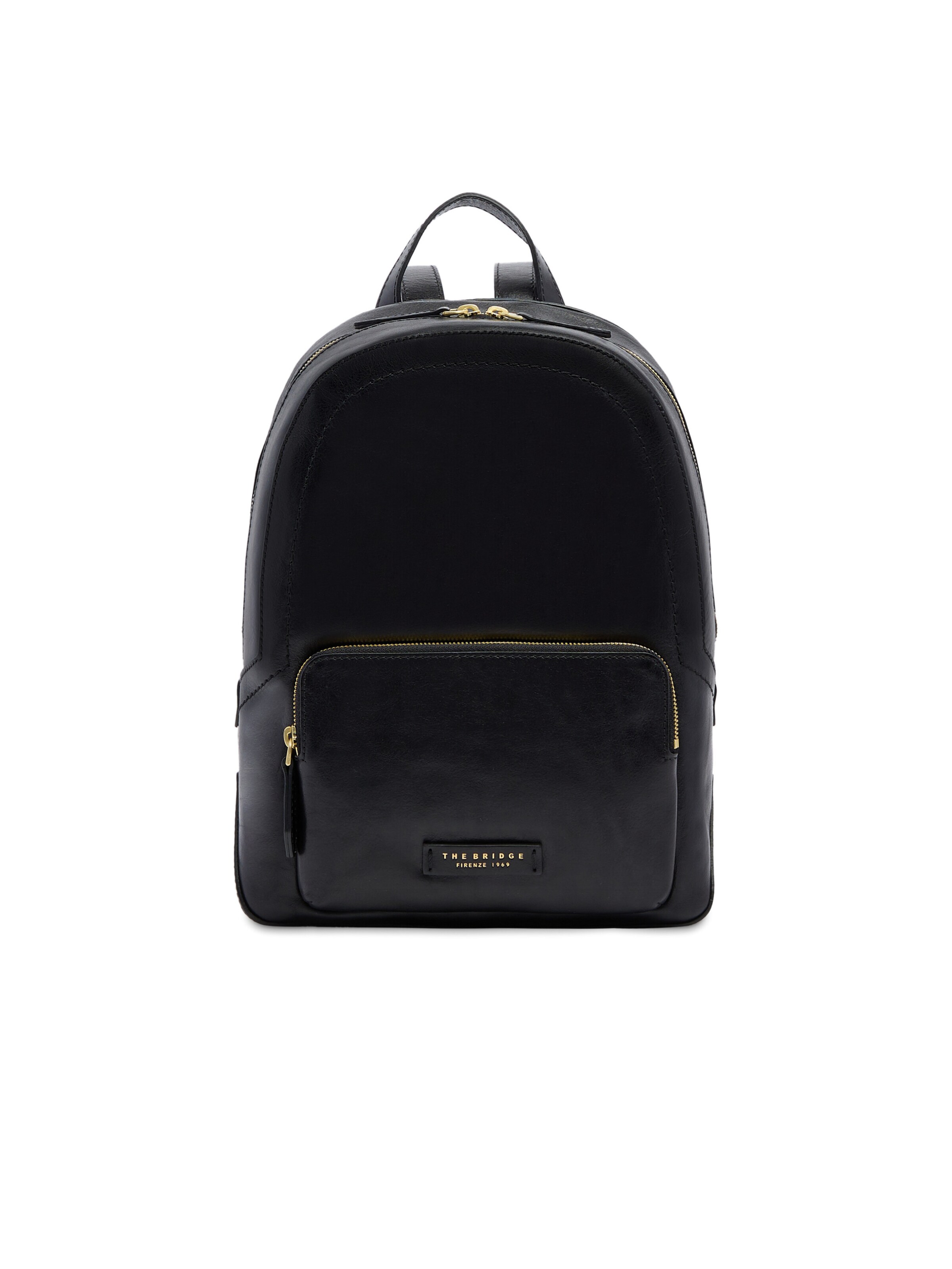 The Bridge Rucksack‌ in Schwarz: Vorderseite