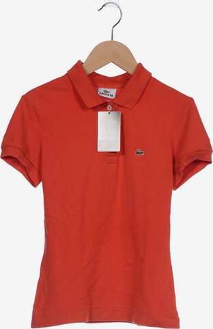 LACOSTE Top & Shirt in S in Orange: front