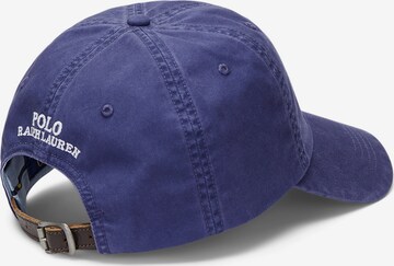 Șapcă de la Polo Ralph Lauren pe albastru
