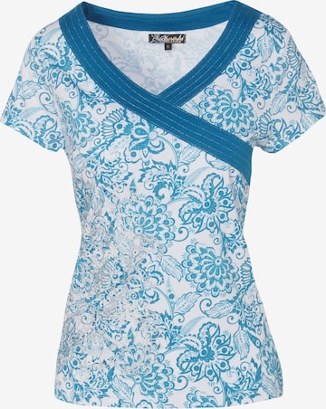 KOROSHI T-Shirt in Blau: Vorderseite