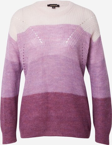 Pull-over MORE & MORE en violet : devant