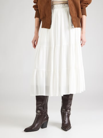 Hailys Skirt 'Ly44ra' in White: front