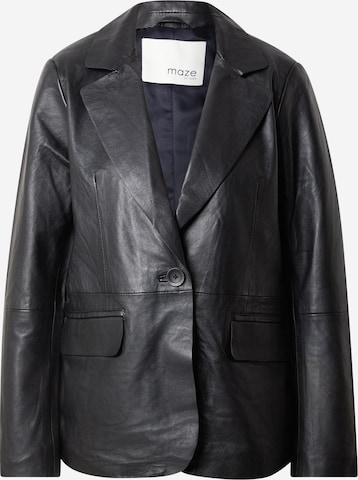 Maze Between-Season Jacket in Black: front