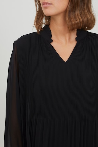 Fransa Shirt Dress in Black
