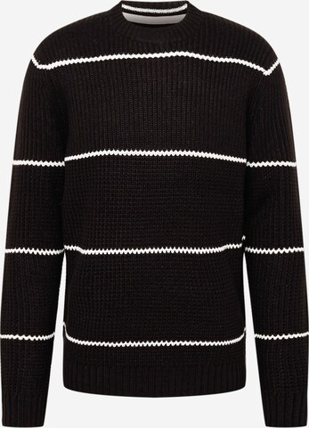 Only & Sons Sweter 'ADAM' w kolorze czarny: przód