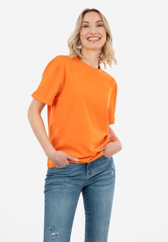 Suri Frey Shirt ' SFY Freyday ' in Oranje