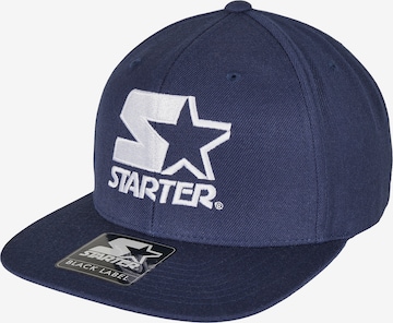 Starter Black Label Nokamüts, värv sinine: eest vaates