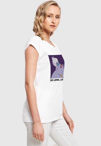 ABSOLUTE CULT T-Shirt 'Little Mermaid - Ursula So Long Lover Boy' in Weiß
