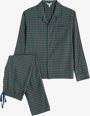 Seasalt Cornwall Pitkä pyjama 'Netter' värissä vihreä: etupuoli