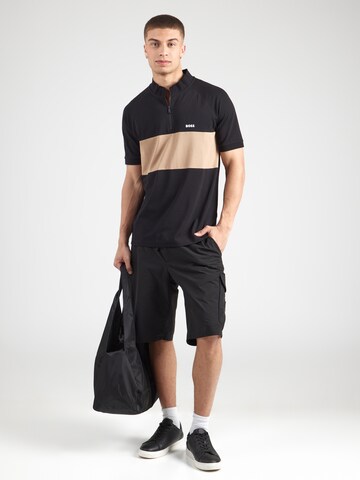 BOSS Performance shirt 'Pollan' in Black