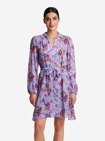 Rich & Royal Shirt Dress in Purple: front