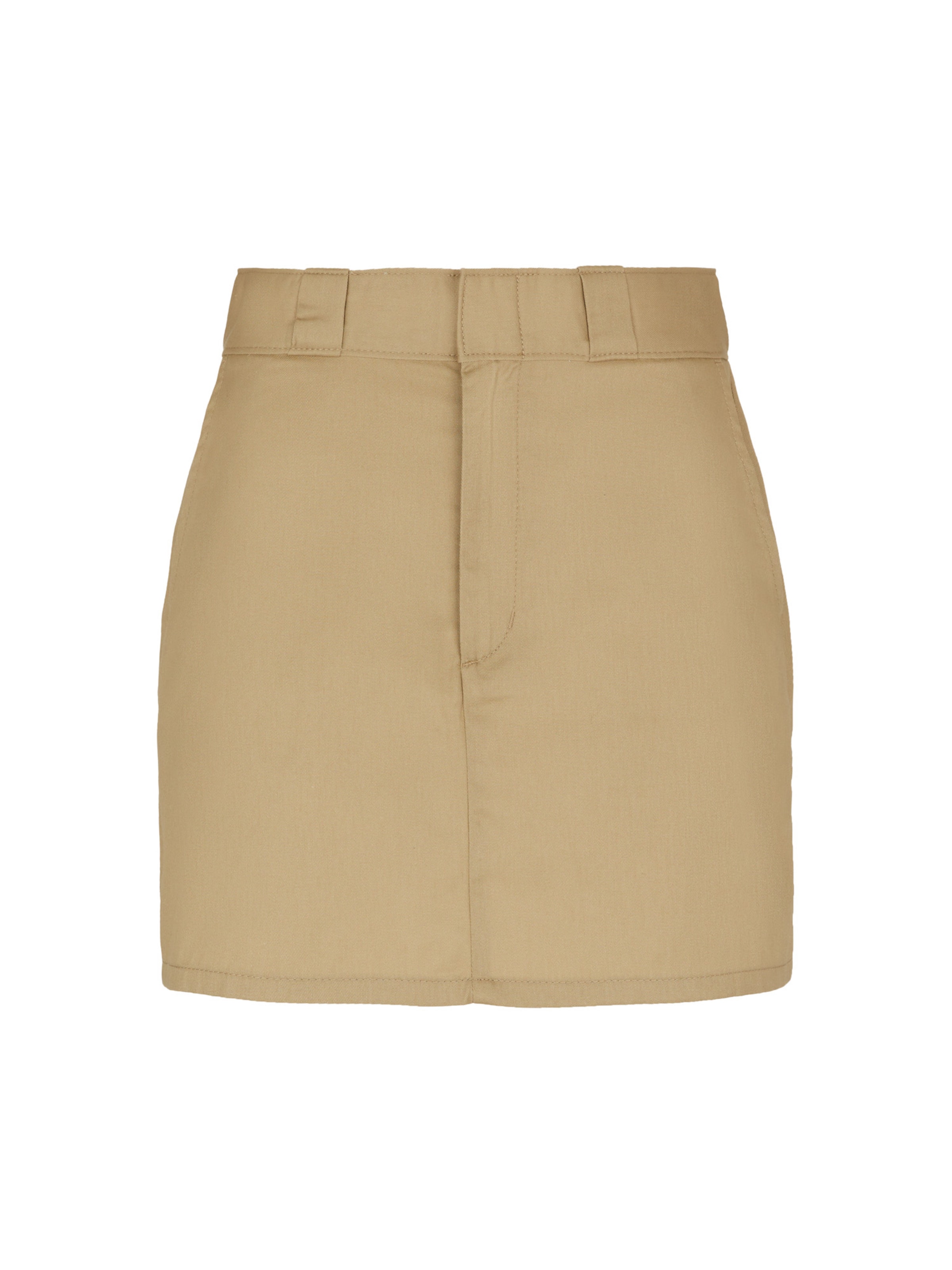DICKIES Юбка в Бежевый: спереди