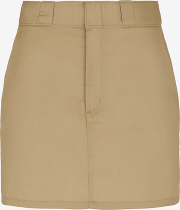 DICKIES Rok in Beige: voorkant